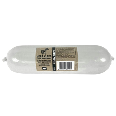 Product image of:FREDS GESTOOMD VERS VLEES WORST WILD ZWIJN GRAAN EN GLUTENVRIJ