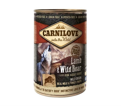 Product image of:CARNILOVE DOG BLIK LAM / WILD ZWIJN