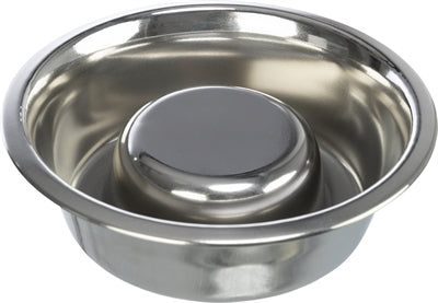 Product image of:TRIXIE VOERBAK HOND SLOW FEEDING RVS