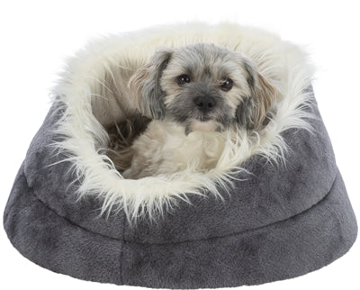 Product image of:TRIXIE HONDENMAND MINOU ROND SOFT EDITION GRIJS / LICHTGRIJS