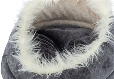 Product image of:TRIXIE HONDENMAND MINOU ROND SOFT EDITION GRIJS / LICHTGRIJS