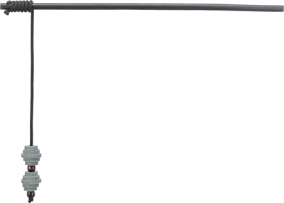 Product image of:TRIXIE KATTENSPEELGOED SPEELHENGEL MET HALTER CITYSTYLE VILT / HOUT