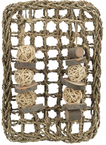 Product image of:TRIXIE KNAAGDIER MAT MET SPEELTJES ZEEGRAS