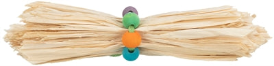 Product image of:TRIXIE SPEELGOED VOOR KNAAGDIER & KONIJN MET MAISBLAD EN HOUTEN KRALEN