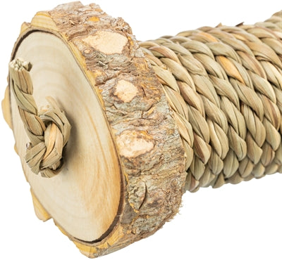 Product image of:TRIXIE SPEELROL VOOR KNAAGDIEREN MET ZEEGRAS VAN HOUT