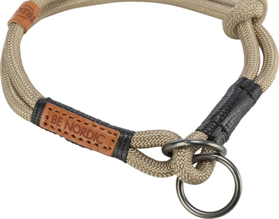 Product image of:TRIXIE BE NORDIC HALSBAND HOND HALF-SLIP ZAND / ZWART