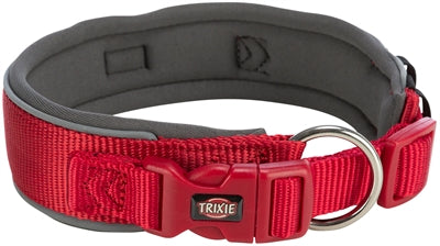 Product image of:TRIXIE PREMIUM HALSBAND HOND EXTRA BREED ROOD / GRAFIET GRIJS