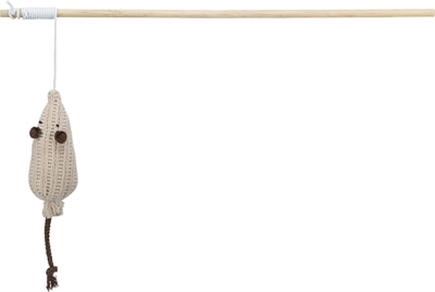 Product image of:TRIXIE KATTENSPEELGOED KATTENHENGEL MUIS HOUT MET CATNIP