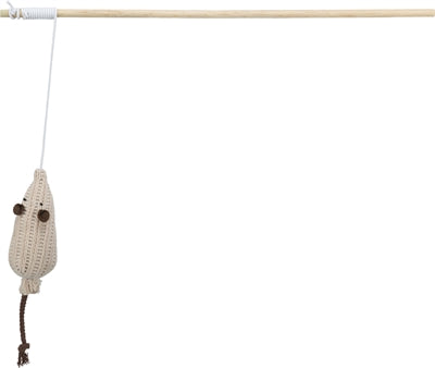 Product image of:TRIXIE KATTENSPEELGOED KATTENHENGEL MUIS HOUT MET CATNIP