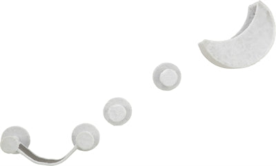 Product image of:TRIXIE KATTEN KLIMSET VOOR AAN DE MUUR 4 KLIMPLEKKEN WIT / GRIJS