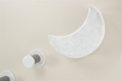 Product image of:TRIXIE KATTEN KLIMSET VOOR AAN DE MUUR 4 KLIMPLEKKEN WIT / GRIJS