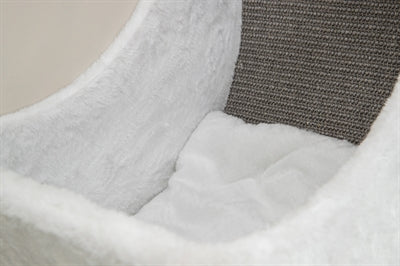 Product image of:TRIXIE KATTEN KLIMSET VOOR AAN DE MUUR 4 KLIMPLEKKEN WIT / GRIJS