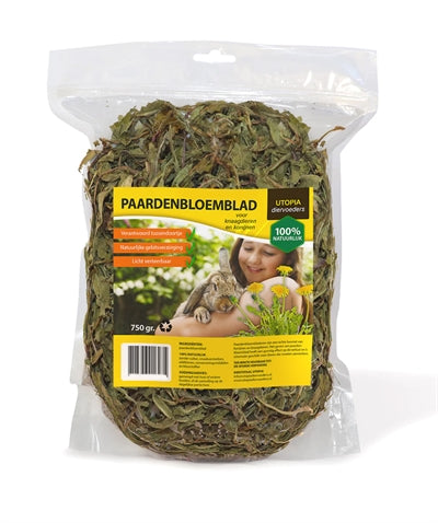 Product image of:UTOPIA PAARDENBLOEMBLAD VOOR KNAAGDIEREN EN KONIJNEN