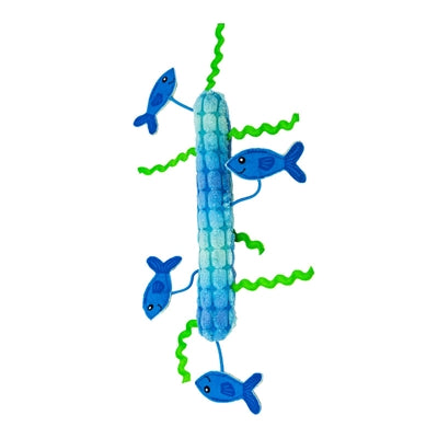 Product image of:KONG KICKEROO STICKEROO MET KREUKGELUID EN CATNIP BLAUW