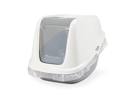 Product image of:SAVIC KATTENBAK NESTOR GIANT WIT / LICHTGRIJS