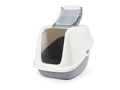 Product image of:SAVIC KATTENBAK NESTOR GIANT WIT / LICHTGRIJS