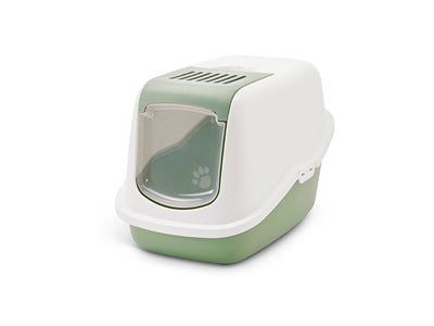 Product image of:SAVIC KATTENBAK NESTOR BOTANICAL GROEN