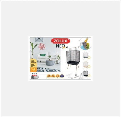Product image of:ZOLUX VOGELKOOI NEO JILI XL ZWART