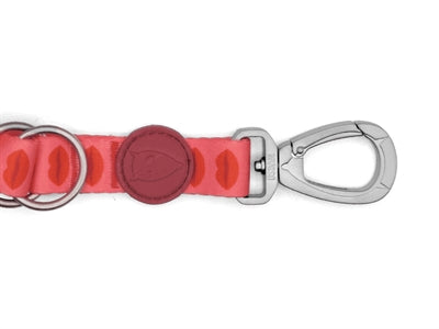 Product image of:MORSO HONDENRIEM VERSTELBAAR GERECYCLED LIPSTICK ROZE