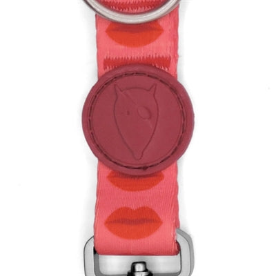 Product image of:MORSO HONDENRIEM VERSTELBAAR GERECYCLED LIPSTICK ROZE