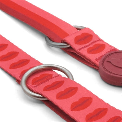 Product image of:MORSO HONDENRIEM VERSTELBAAR GERECYCLED LIPSTICK ROZE