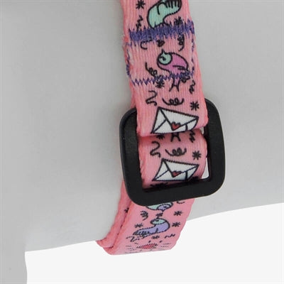 Product image of:MORSO MINI HONDENTUIG VERSTELBAAR GERECYCLED SWEET TWEET ROZE