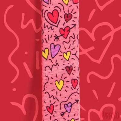 Product image of:MORSO HONDENRIEM VERSTELBAAR GERECYCLED PINK THINK ROZE