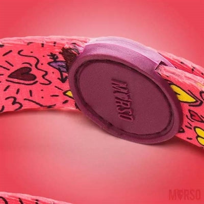 Product image of:MORSO HONDENRIEM VERSTELBAAR GERECYCLED PINK THINK ROZE