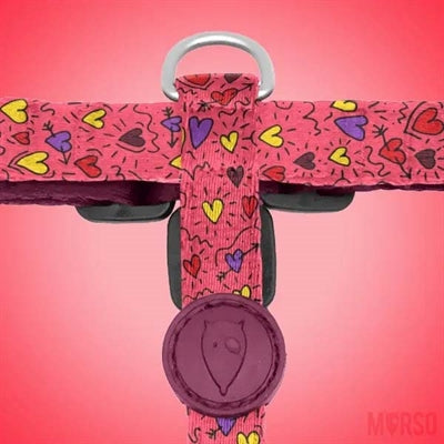 Product image of:MORSO HONDENTUIG H-TUIG GERECYCLED PINK THINK ROZE