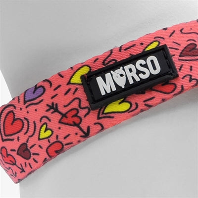 Product image of:MORSO MINI HONDENTUIG VERSTELBAAR GERECYCLED PINK THINK ROZE