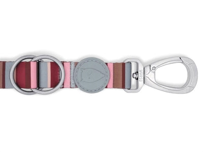 Product image of:MORSO HONDENRIEM VERSTELBAAR GERECYCLED SKYLINE ROOD / ROZE