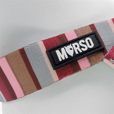 Product image of:MORSO MINI HONDENTUIG VERSTELBAAR GERECYCLED SKYLINE ROOD / ROZE