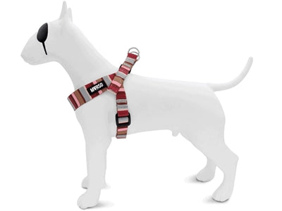 Product image of:MORSO MINI HONDENTUIG VERSTELBAAR GERECYCLED SKYLINE ROOD / ROZE