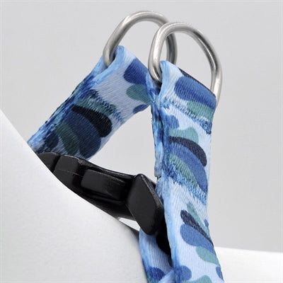 Product image of:MORSO MINI HONDENTUIG VERSTELBAAR GERECYCLED SPLASH BLAUW