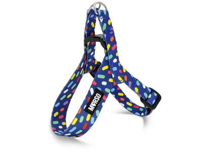 Product image of:MORSO MINI HONDENTUIG VERSTELBAAR GERECYCLED COLOR INVADERS PAARS