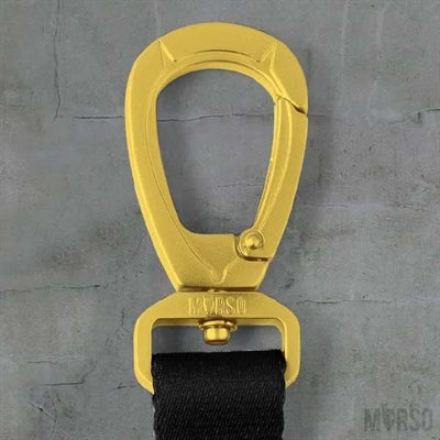 Product image of:MORSO HONDENRIEM VERSTELBAAR GERECYCLED GOLD CAVIAR GOUD