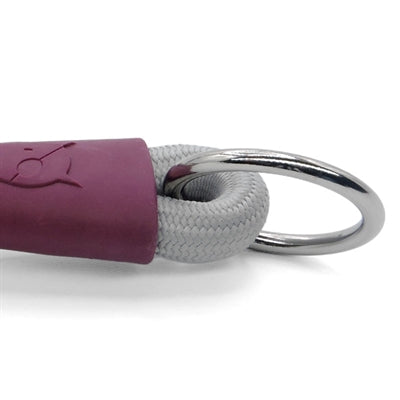 Product image of:MORSO HALF SLIP HALSBAND HOND SOFT ROPE GERECYCLED GREY GRIJS