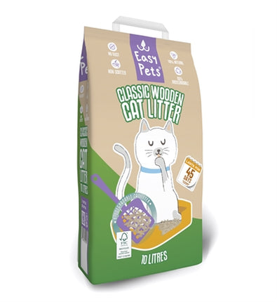 Product image of:EASYPETS BIODEGRADABLE CLASSIC HOUTKORRELS KATTENBAKVULLING