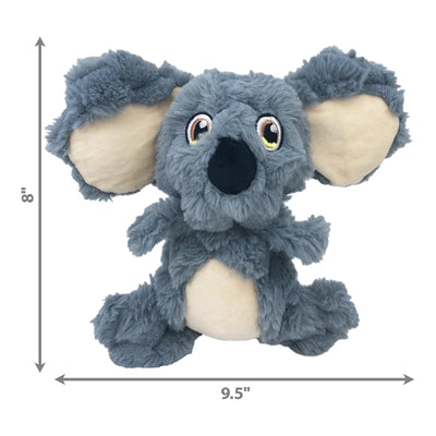 Product image of:KONG SCRUMPLEZ KOALA PLUCHE MET PIEP GRIJS