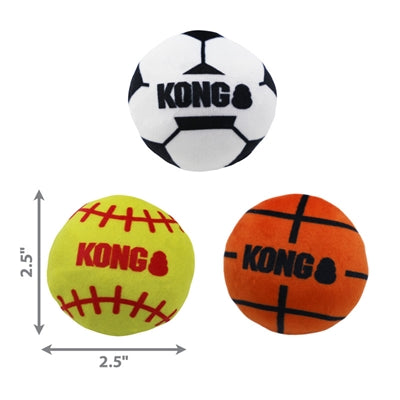Product image of:KONG CAT SPORT BALLS MET CATNIP ASSORTI