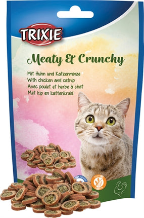 Product image of:TRIXIE MEATY & CRUNCHY KIP / CATNIP GLUTENVRIJ