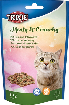 Product image of:TRIXIE MEATY & CRUNCHY KIP / CATNIP GLUTENVRIJ