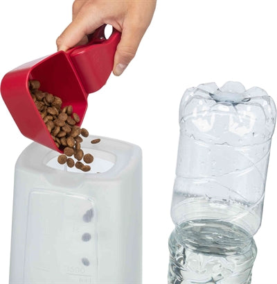 Product image of:TRIXIE VOERDISPENSER EN WATERDISPENSER KUNSTSTOF GRIJS / TAUPE