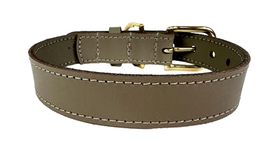 Product image of:SAZZZ HALSBAND HOND BRAVEHEART CLASSIC LEER TAUPE