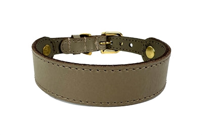 Product image of:SAZZZ HALSBAND HOND SWEETIE CLASSIC LEER TAUPE