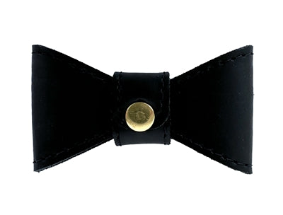 Product image of:SAZZZ VLINDERSTRIK GLAMPER CLASSIC LEER ZWART