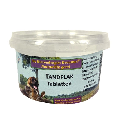 Product image of:DIERENDROGIST TANDPLAK TABLETTEN