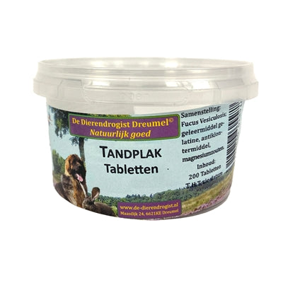 Product image of:DIERENDROGIST TANDPLAK TABLETTEN