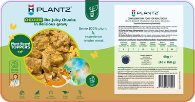 Product image of:HENART PLANTZ TOPPERS CHICKEN LIKE POUCH