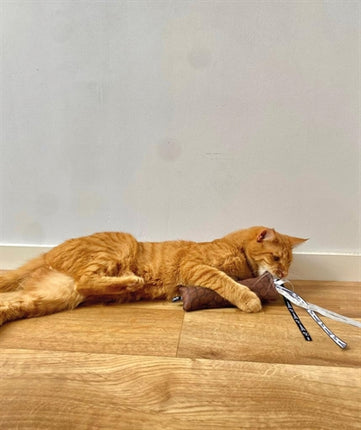 Product image of:MARTIN KATTENSPEELGOED ESTELLE KUSSEN MET CATNIP GERECYCLED ASSORTI